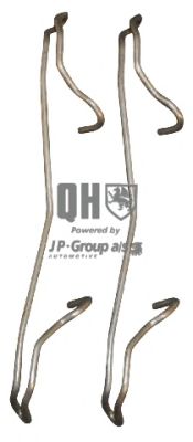 JP GROUP 1263650519 -  Комплектующие, колодки дискового тормоза